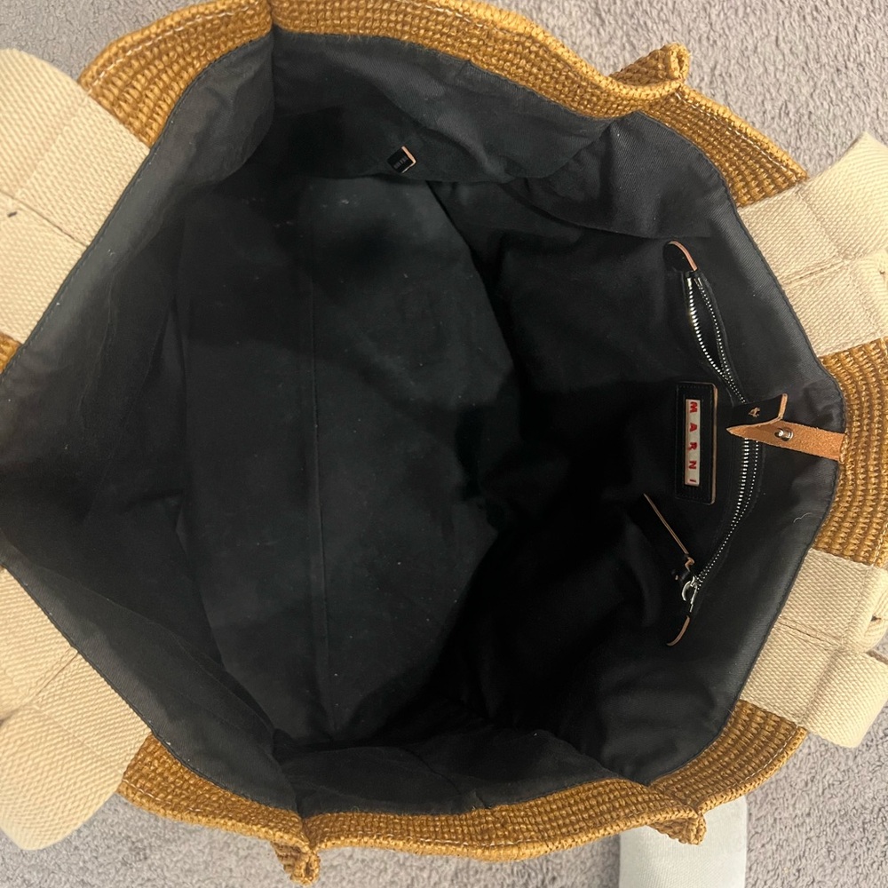 Marni Logo Summer Shopping Tote Bag - Picture 5 of 5